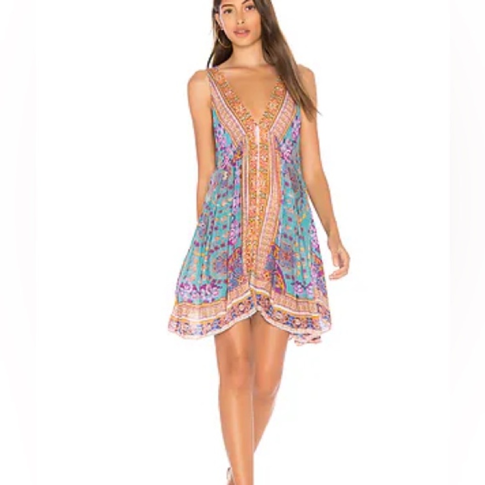 Women's Multicolor Mini Dress